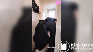 One of my favorite scat girl shitting on toliet