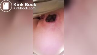 Pooping on toilet - video 46