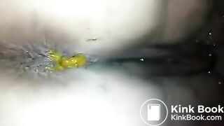 My SSBBW friend shitting for me in the bathtub again