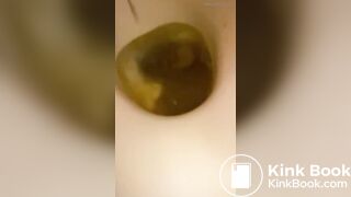 girl diarrhea and fart - video 2