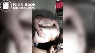 My huge assed SSBBW Friend shitting on my dick