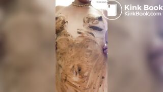 Novinha brasileira cagando muito para você comer