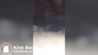 SSBBW friend shitting outdoors