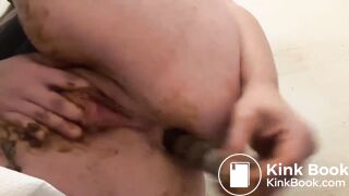 ❤️AWESOME SCAT GIRL MASTURBATION 4❤️