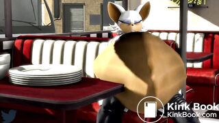 rouge overstuffed scat