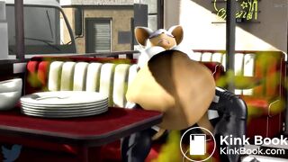 rouge overstuffed scat