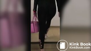 Fart and poop closeup