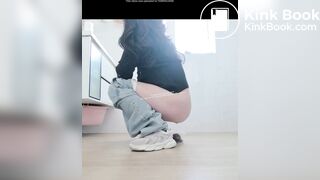Asian girls excrete feces58