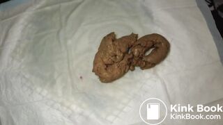 Good turd from big ebony ass