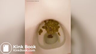 girl diarrhea in toilet - video 2