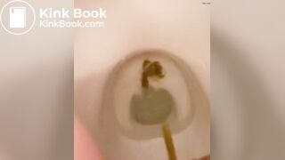 girl diarrhea in toilet - video 2