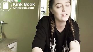 Hot girl shitting and pissing on floor - video 2