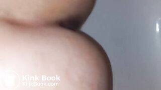 asian girl has diarrhea and moans