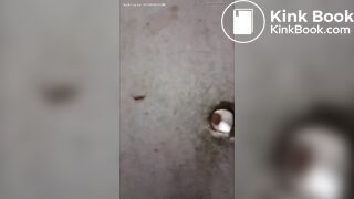 Hijab Poop in Cafe Toilet