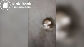 Hijab Poop in Cafe Toilet