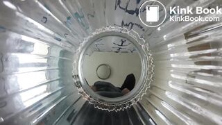 pov toilet mistress pooping into the jar