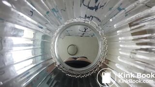 pov toilet mistress pooping into the jar