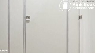 Hot girl has diarrhea in haunted restroom