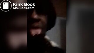 Homeless Black Ebony tasting shit! 4/16/25