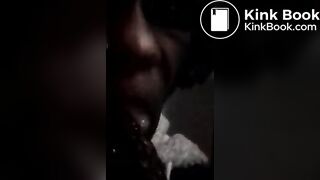 Homeless Black Ebony tasting shit! 4/16/25