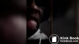 Homeless Black Ebony tasting shit! 4/16/25