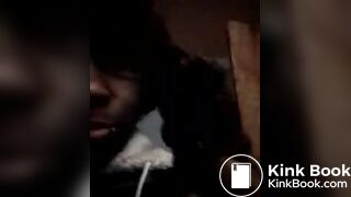 Homeless Black Ebony tasting shit! 4/16/25