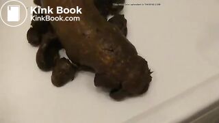 Constipated monster turd