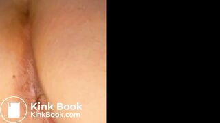 close up pov shit on toilet