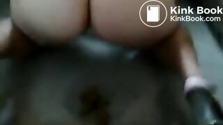 Brasileira Cagando para o marido filmar