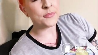 She farts until poo