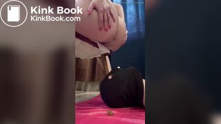 She got upset with him.