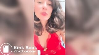 Beautiful Lady Takes a Shit on the Toilet