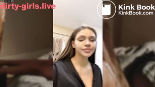 Crazy young russian girl drink piss and eat poo swallow