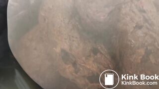 Japanese Guy Squat Pooping (Huge Shit)