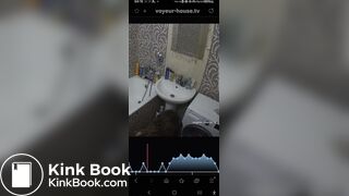 woman having diarrhea m