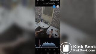woman having diarrhea m