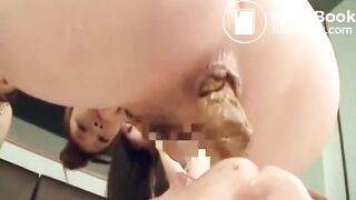 JAV scat - shit in mouth femdom