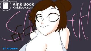 Girl farting and soiling