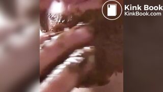 Scary eating on my shit