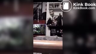 Vintage Sexy White Girl Black & White Panty Poop 2