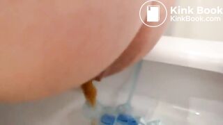 Diarrea on toilet