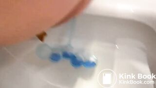 Diarrea on toilet