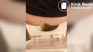 emergency shit from big hairy ass with enema