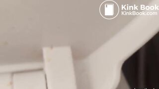 emergency shit from big hairy ass with enema