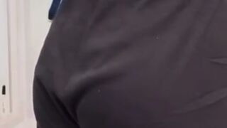 Sexy Hot White Teen Girl Drops A Load In Sweatpants