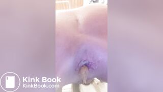 German girl pooping on bathroom floor