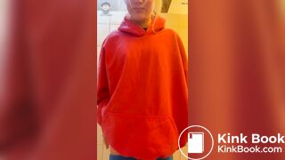 Blonde Hottie Shitting In Her Pull-Ups At Rest Stop