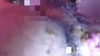 Girl swallows huge load of shit from man