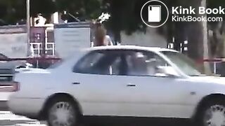 Public Pink skirt poop