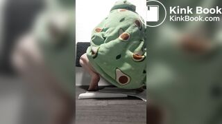 British girl pooping on floor